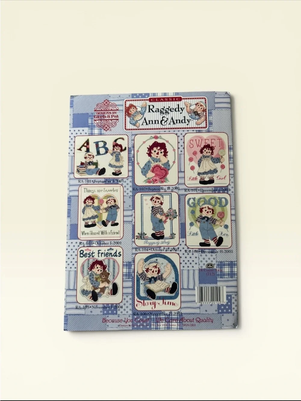 Raggedy Ann Cross Stitch Leaflets